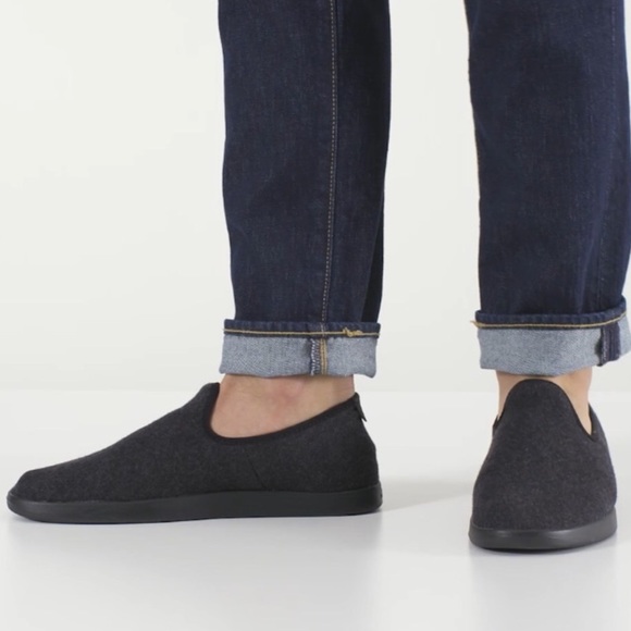 Allbirds men’s Black wool slip on loungers - Picture 2 of 8